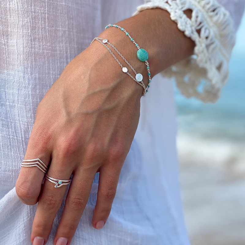 Bague Argent Surfeur