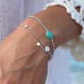 Bracelet Argent Amazonite