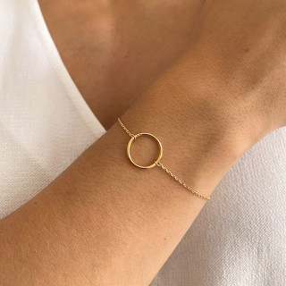 Bracelet Plaqué Or Cercle