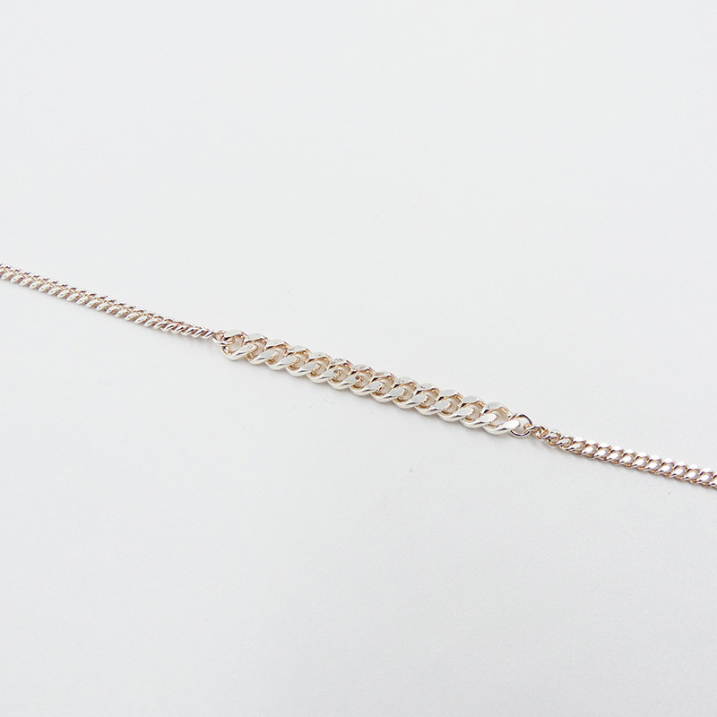 Bracelet Argent petite gourmette