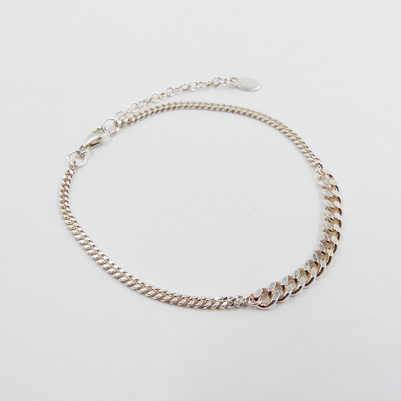 Bracelet Argent petite gourmette