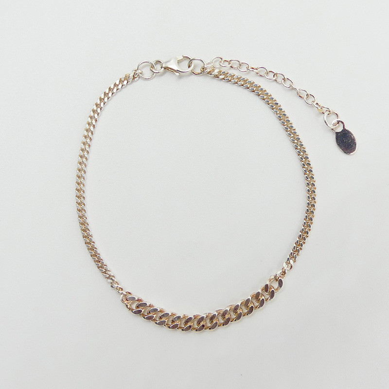 Bracelet Argent petite gourmette