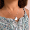 Collier Enfant Argent Médaille 15 mm