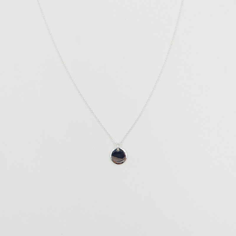 Collier Enfant Argent Médaille 10 mm