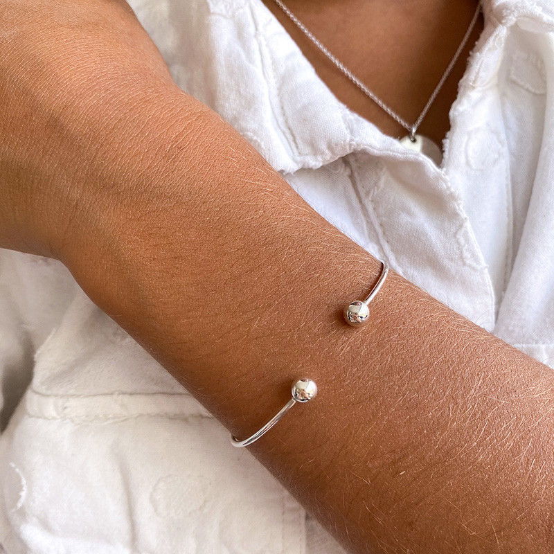 Jonc Enfant Vis Argent