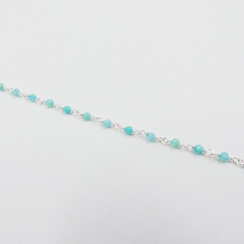 Bracelet Enfant Argent Amazonite