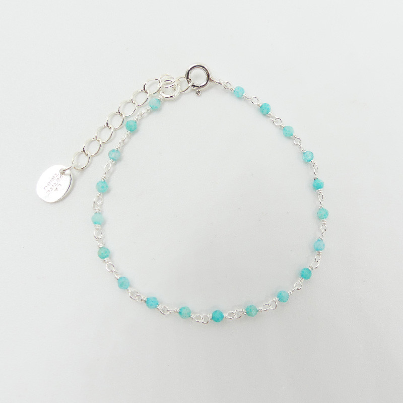 Bracelet Enfant Argent Amazonite