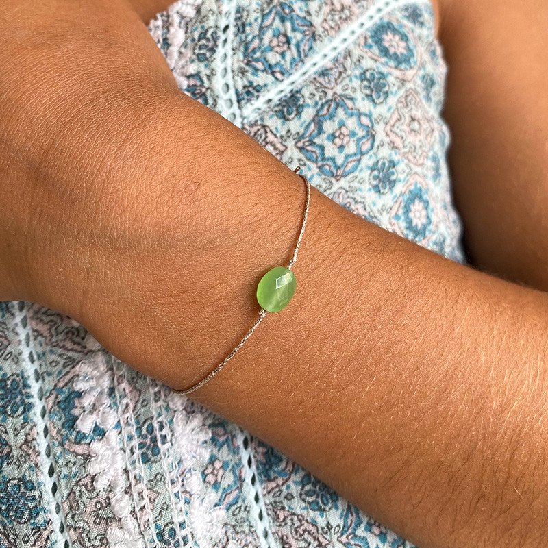 Bracelet cordon Enfant pierres fines