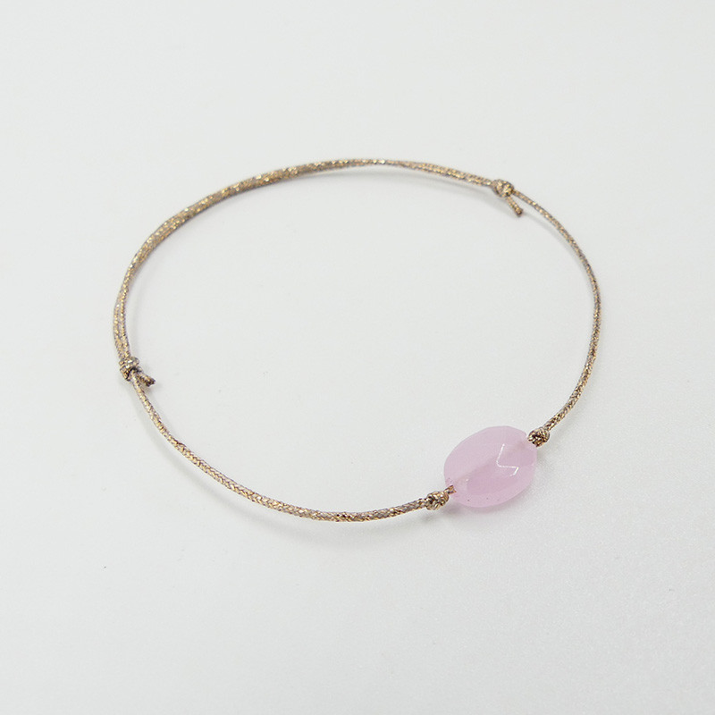 Bracelet cordon Enfant pierres fines