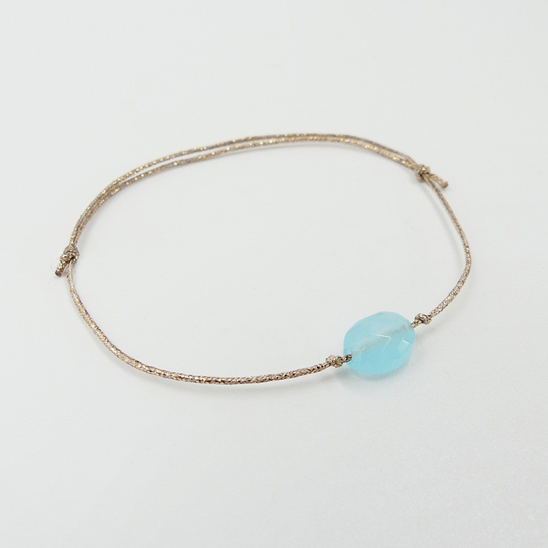 Bracelet cordon Enfant pierres fines