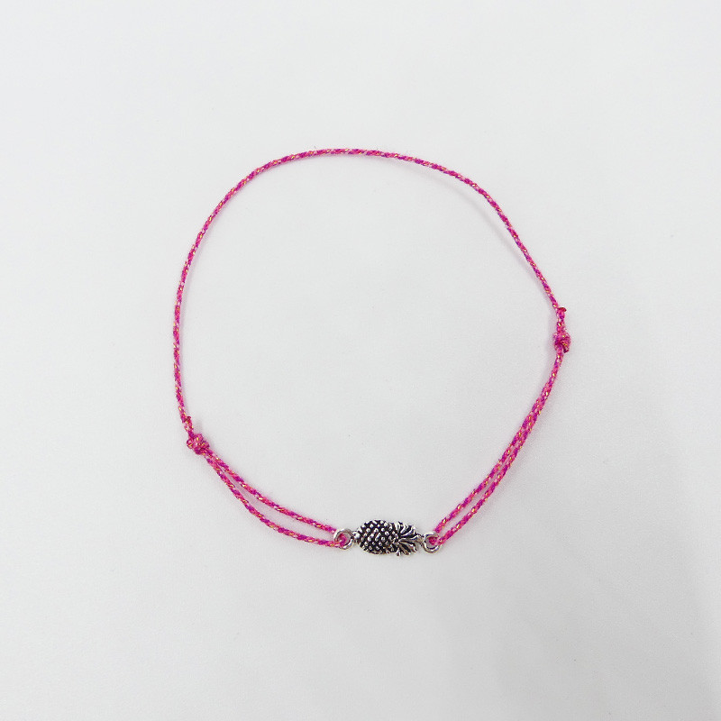Bracelet cordon Enfant ananas