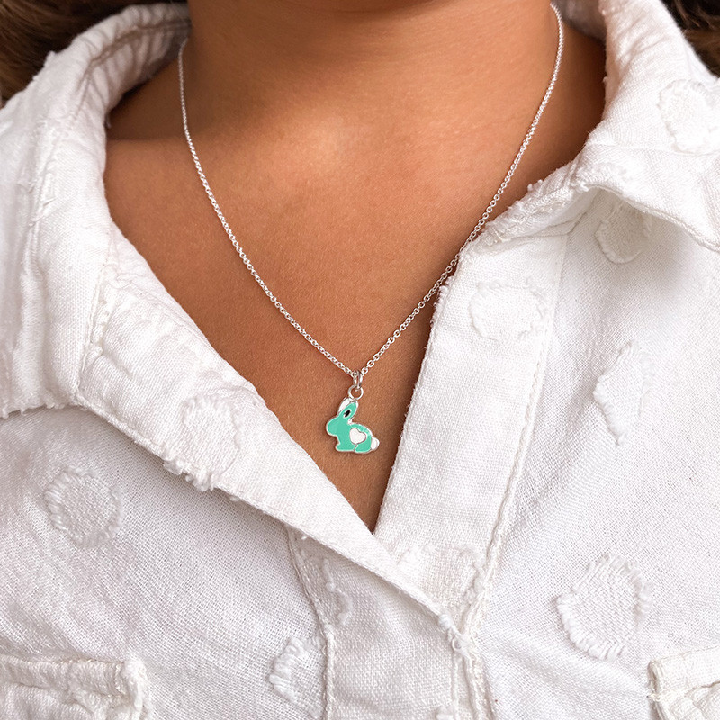 Collier Enfant Argent lapin