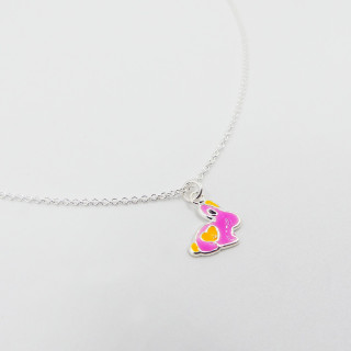 Collier Enfant Argent lapin