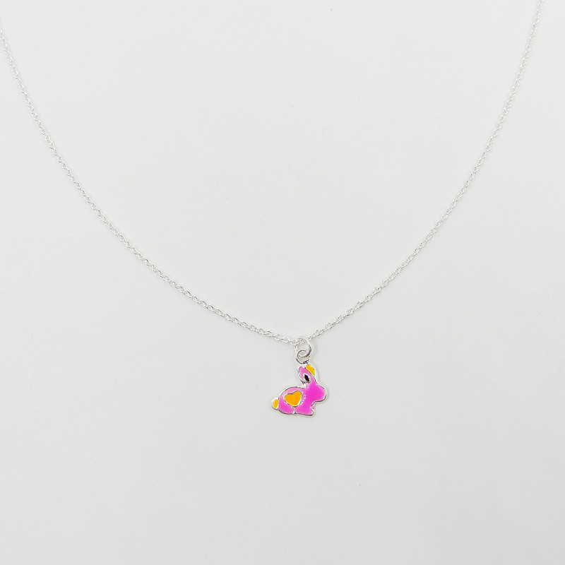 Collier Enfant Argent lapin