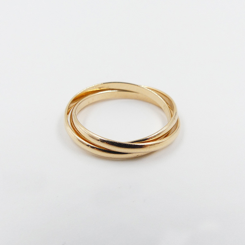 Bague Plaqué or Fine Trinité