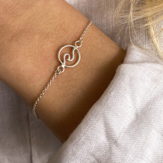 Bracelet Argent Wave
