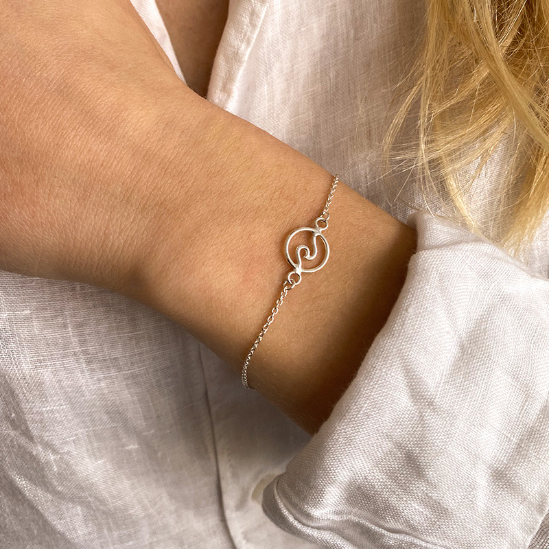 Bracelet Argent vague
