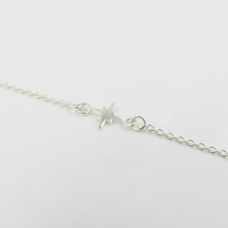 Bracelet Argent étoile du nord