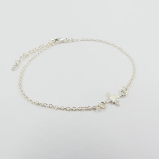Bracelet Argent étoile du nord