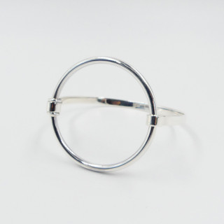 Jonc Argent Cercle