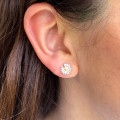 Clous Argent fleur