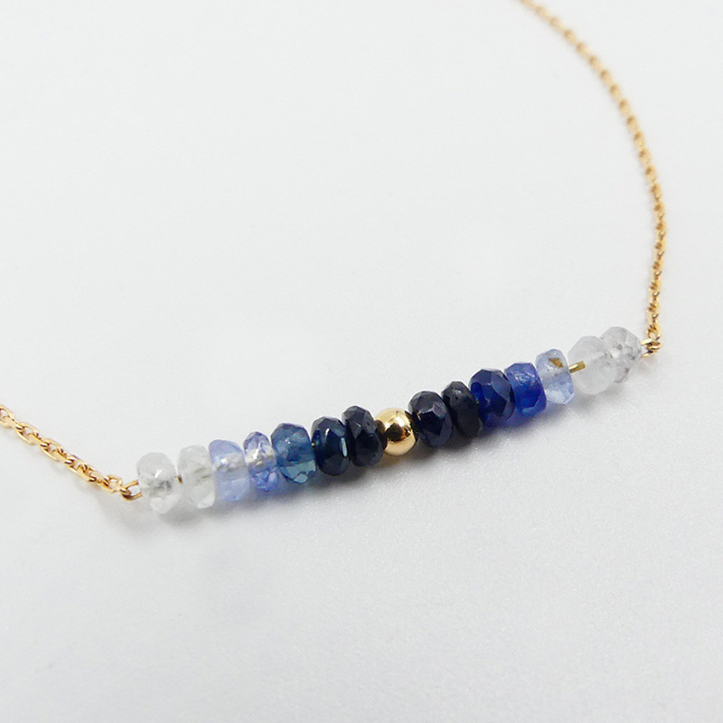 Bracelet or 18 carats et Saphir