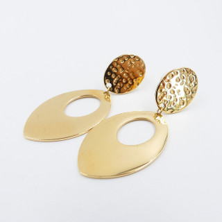 Boucles d’oreilles acier pendantes