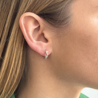 Créoles Argent Torsadées 10mm