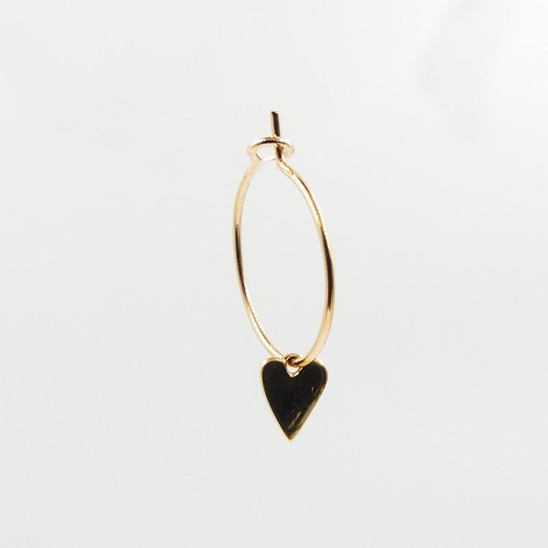 Boucle à l'unité petit coeur