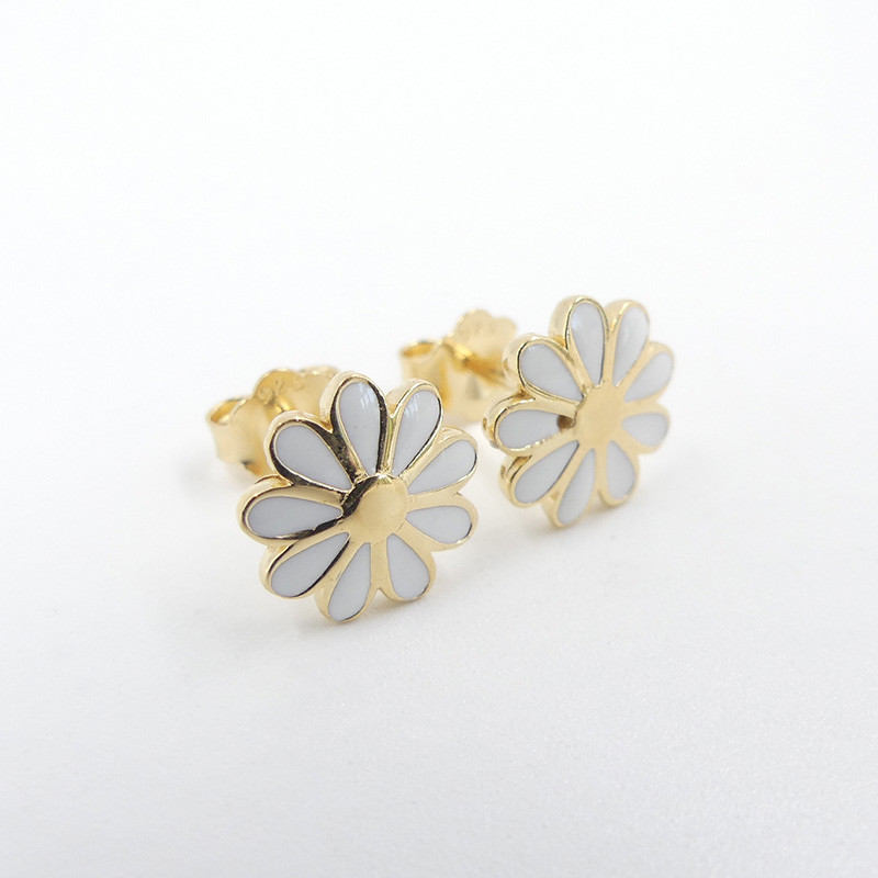 Clous Plaqué or Fleur
