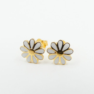 Clous Plaqué or Fleur
