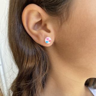 Clous Argent Enfant petits coeurs