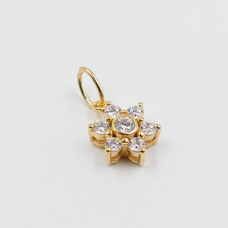 Charm's Doré fleur strass