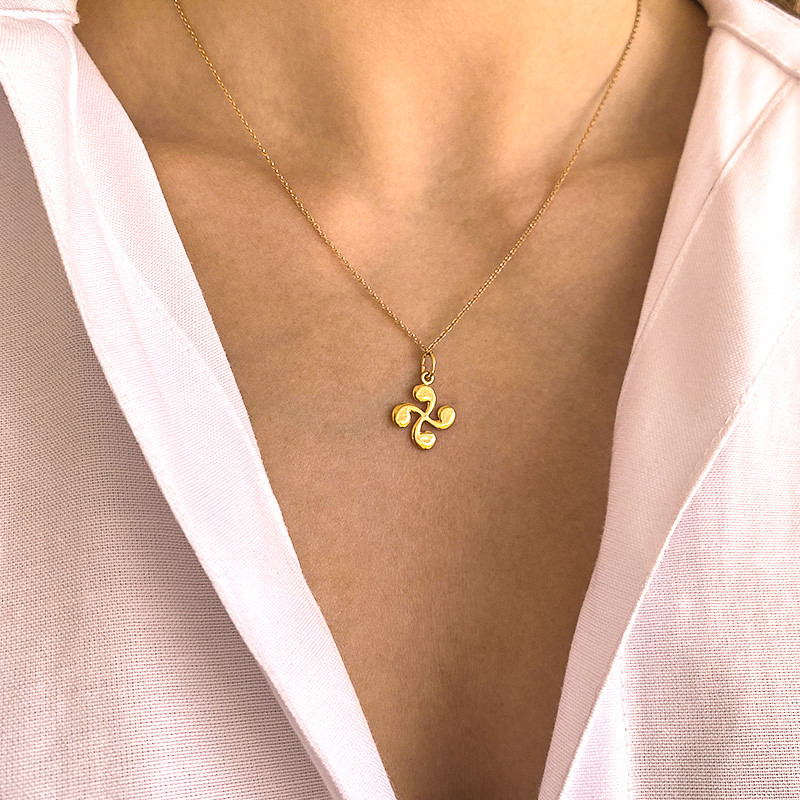 Charm's Doré croix basque