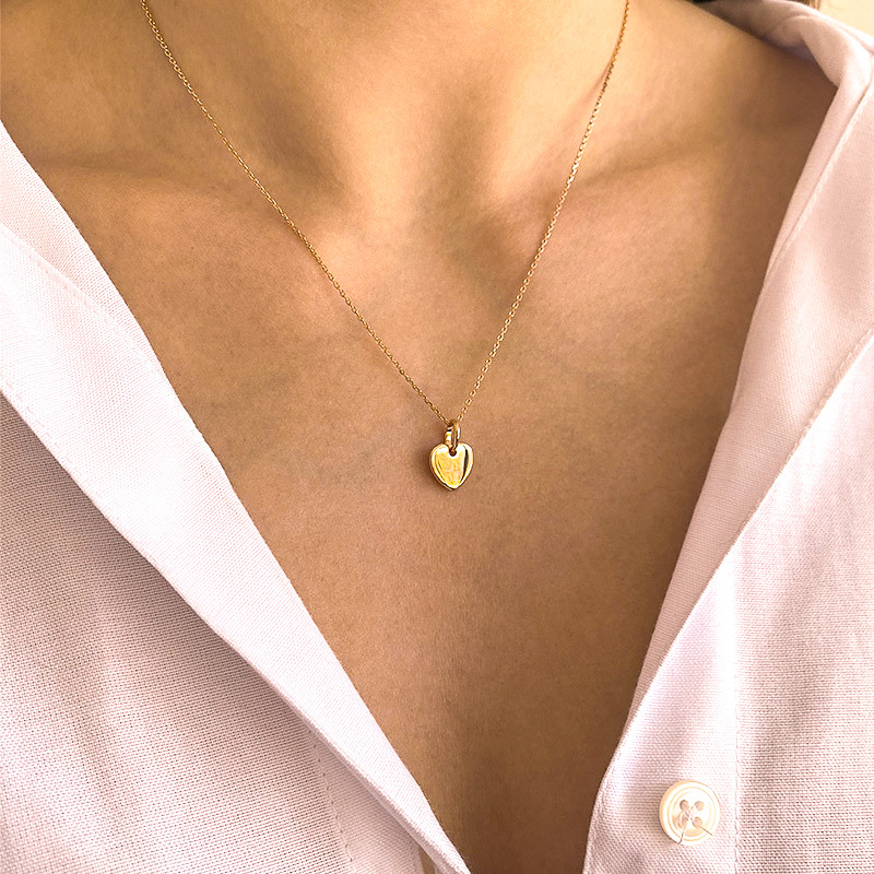 Charm's Doré petit coeur