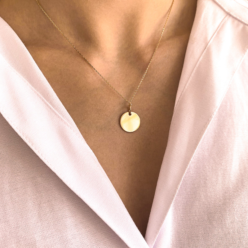 Médaille Dorée 15mm