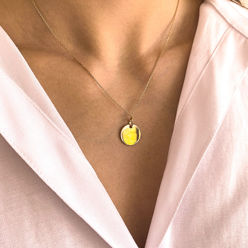 Médaille Dorée 15mm