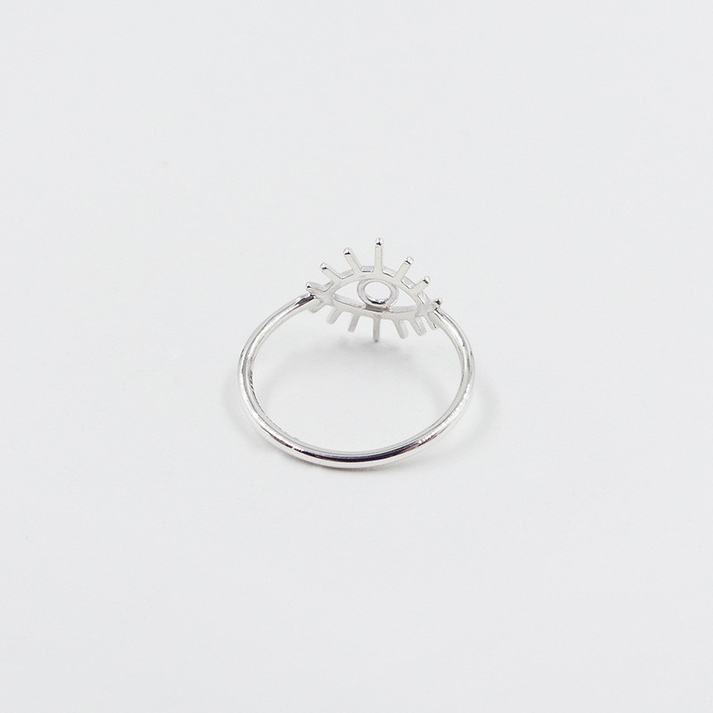 Bague fine Argent Oeil