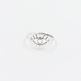 Bague fine Argent Oeil