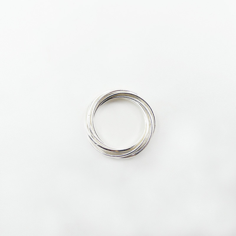 Bague Argent semainier