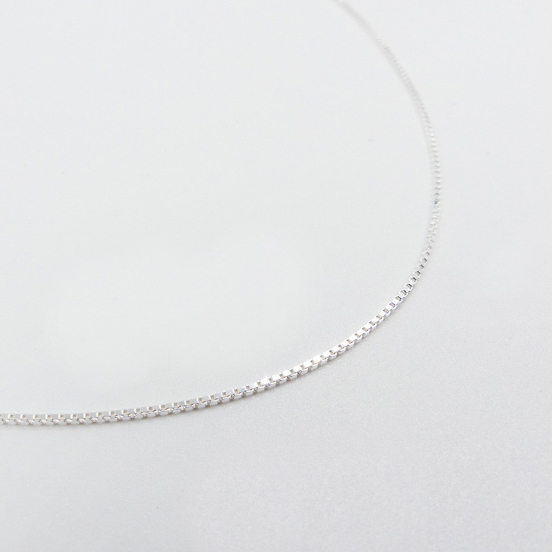 Collier Argent maille Vénitienne