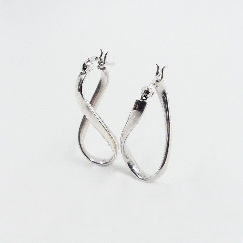 Créoles Argent Infini