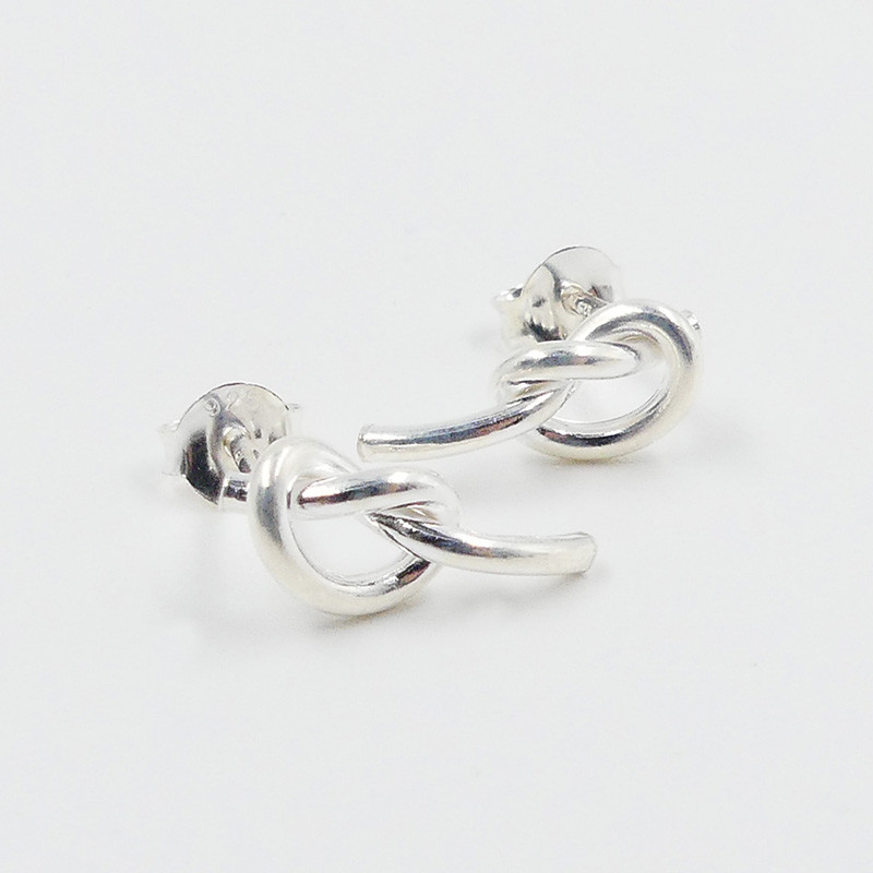 Clous Argent mini Noeud
