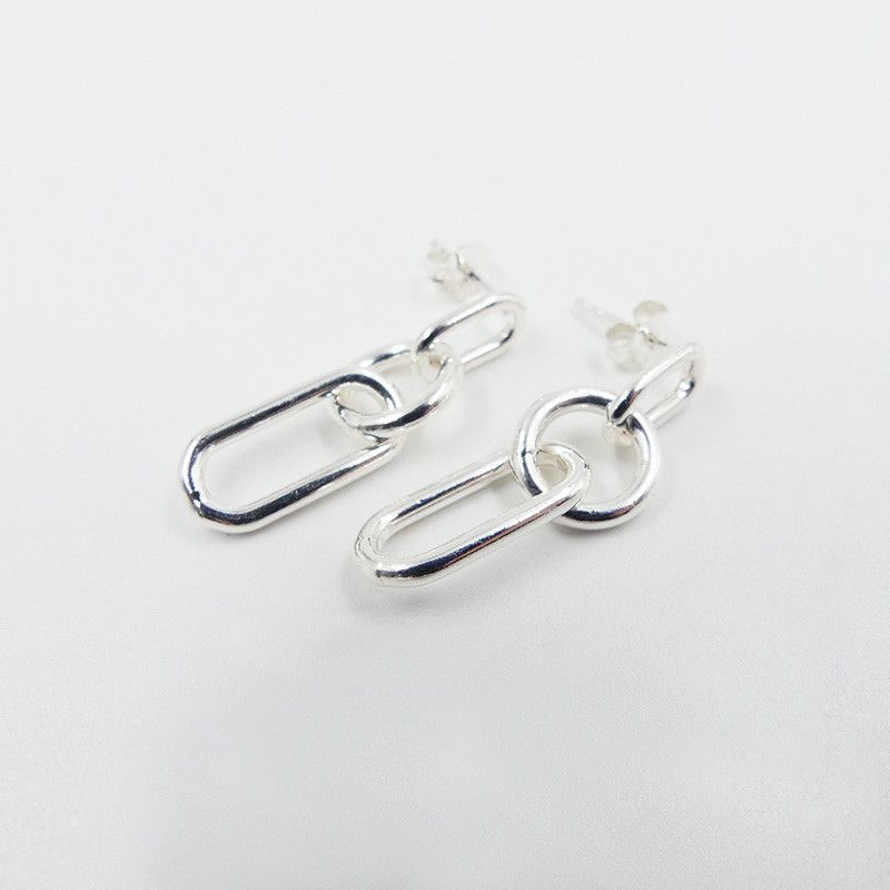Boucles d'oreilles Argent géométriques