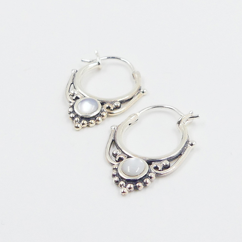 Boucles d'oreilles Argent Vintage