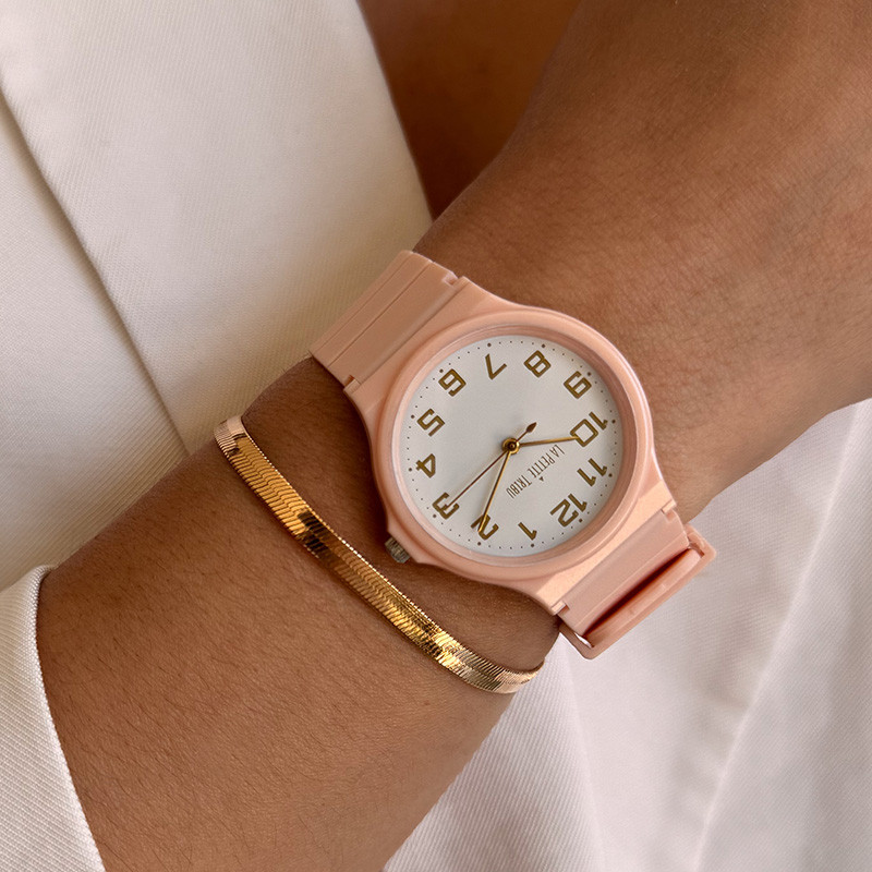 Montre LPT rose