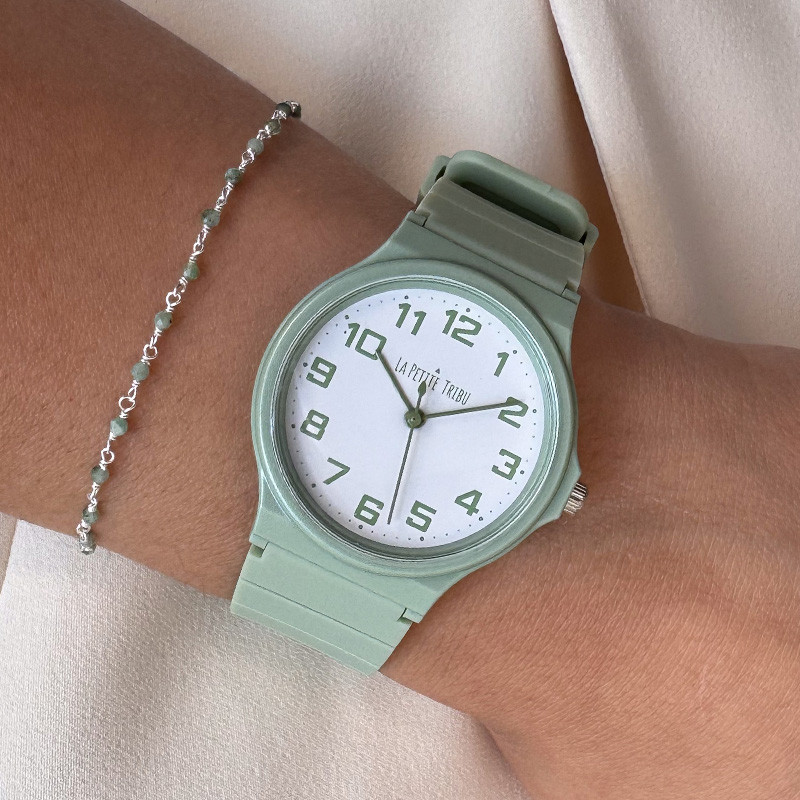 Montre LPT verte