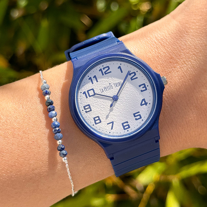 Montre LPT bleue