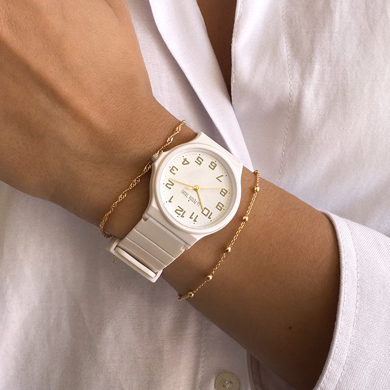 Montre LPT blanche