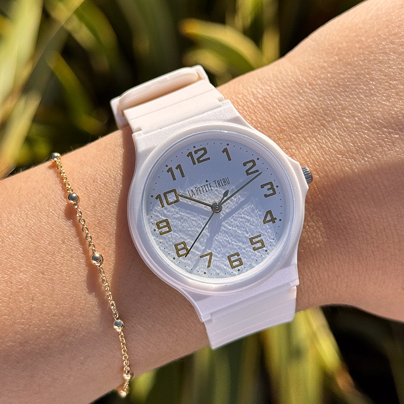 Montre LPT blanche